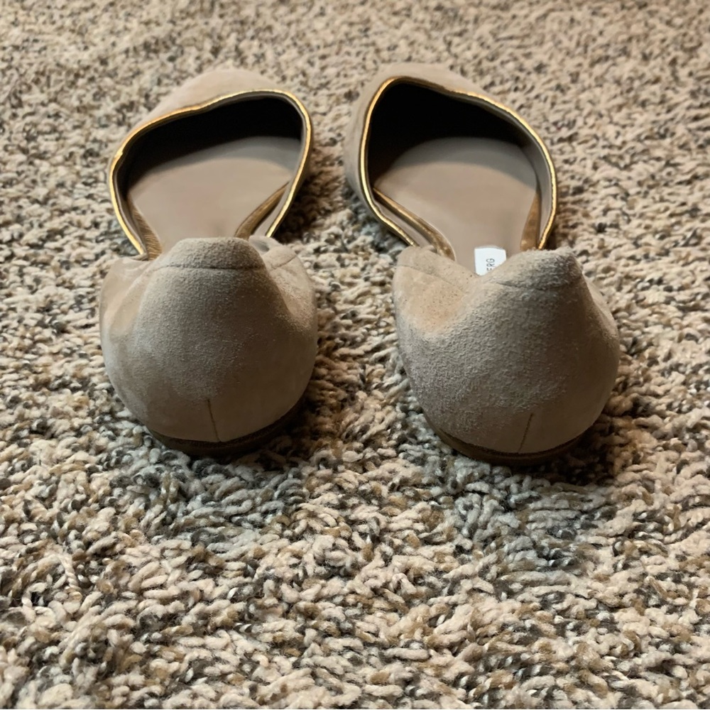 - 💛 RARE Suede Diane von Furstenberg Flats Sample Shoes - Picture 10 of 13